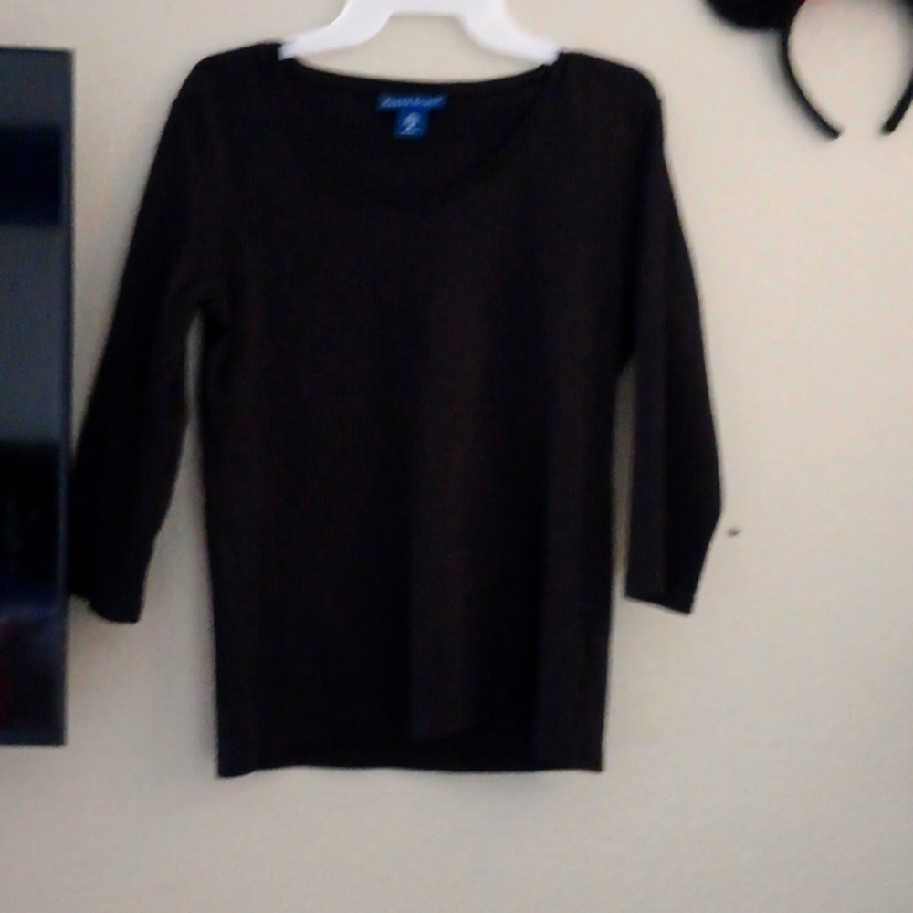 Elbow length Karen Scott black size M